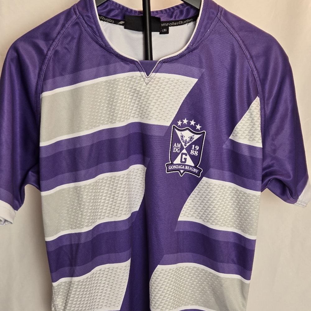 Purple and White Men's Jersey - Picture 2 of 13